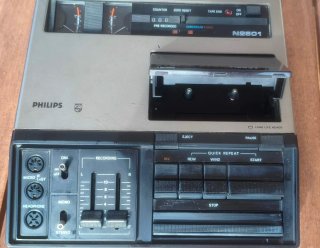 Platina Cassette Philips N2501/00 Vintage reparar