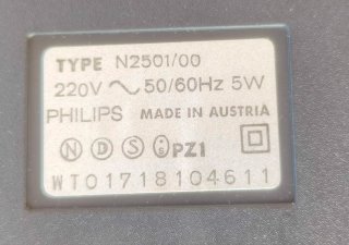 Platina Cassette Philips N2501/00 Vintage reparar