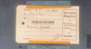 Platina Cassette Philips N2501/00 Vintage reparar