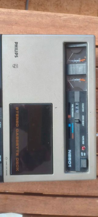 Platina Cassette Philips N2501/00 Vintage reparar