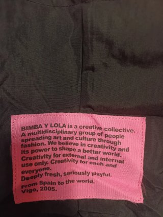 Bolso shopper Bimba y Lola negro
