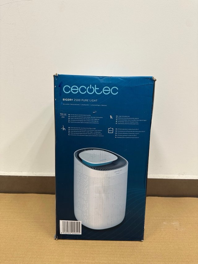 Cecotec BIGDRY 2500 PURE LIGHT deshumidificador
