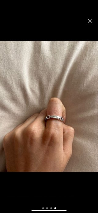 Anillo Oro Blanco y Diamantes