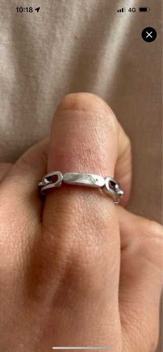 Anillo Oro Blanco y Diamantes