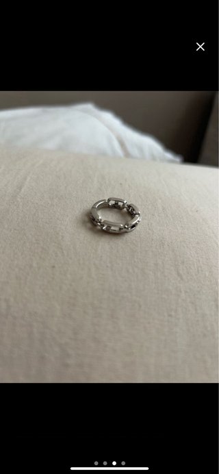 Anillo Oro Blanco y Diamantes