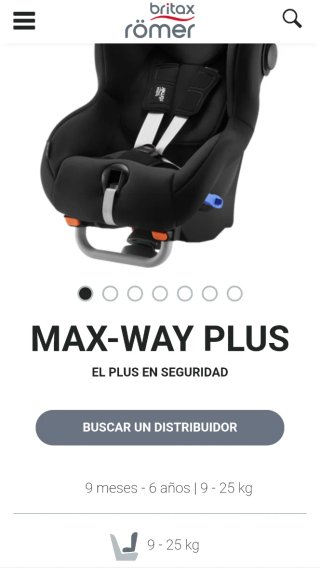 Silla coche Britax Römer Max-Way Plus
