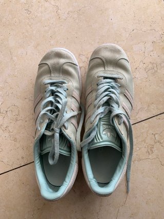 Zapatillas Adidas Gazelle Turquesa/Verde