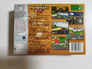 Mario Kart 64 N64 PAL Player's Choice Caja