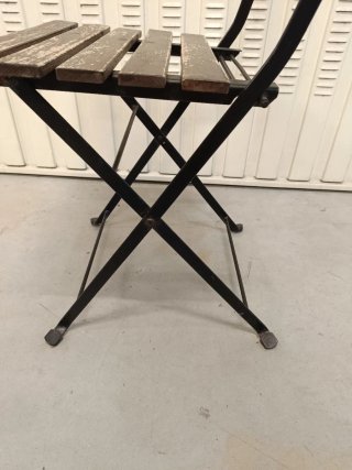 Silla Plegable Terraza Ikea Madera Metal