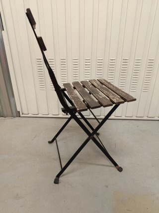 Silla Plegable Terraza Ikea Madera Metal