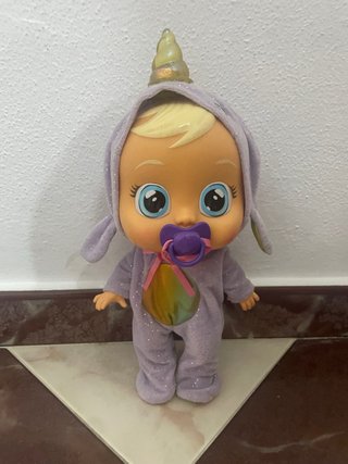 Bebé Llorón Unicornio Morado