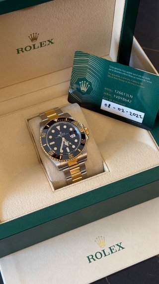 Rolex Submariner 2022 Negro/Oro