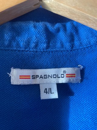 Polo azul