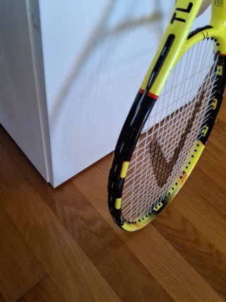 Raqueta de tenis amarilla TLC 8002