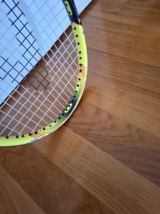 Raqueta de tenis amarilla TLC 8002