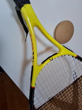 Raqueta de tenis amarilla TLC 8002