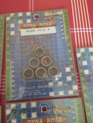 Rodillos Carbono Dyna Roll MC20-1512