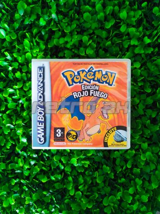 Caja Pokémon Edición Rojo Fuego