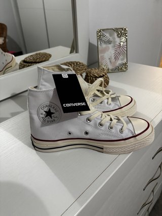 Converse All Star Blancas Caña Alta