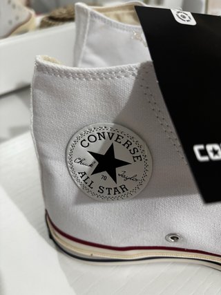 Converse All Star Blancas Caña Alta