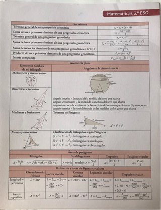 Libro matemáticas Vértice 3 ESO ISBN 9788430774661
