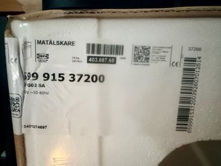 Horno IKEA MATALSKARE 300 AC Inox convección