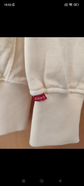 Sudadera Levi's Beige Talla M