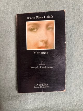 Libro Marianela de Benito Pérez Galdós