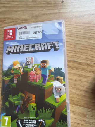 Minecraft Nintendo Switch SEMINUEVO