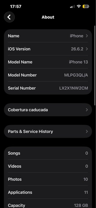 iPhone 13 128GB Blanco