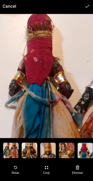 Marionetas indias años 80