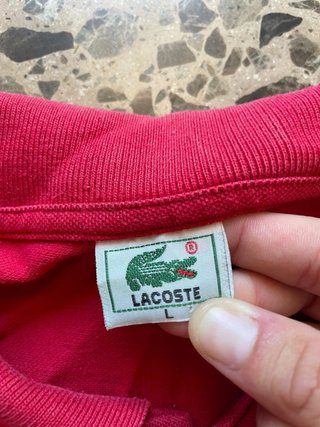 Polo Lacoste Rojo