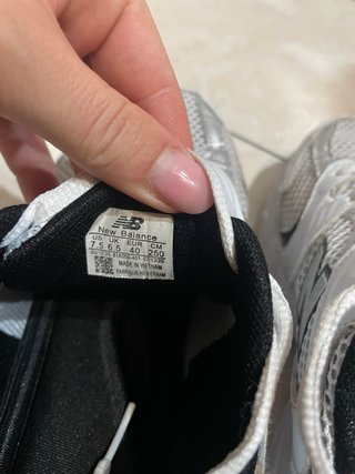 New Balance Donna Scarpe Argento Bianco Tg 40
