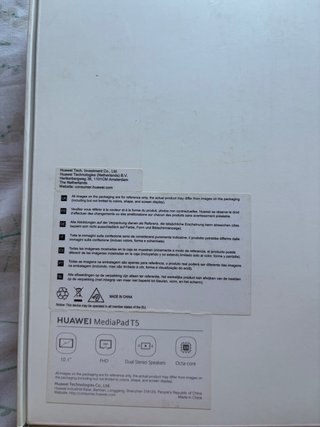 Tablet Huawei MediaPad T5 Negra + Teclado