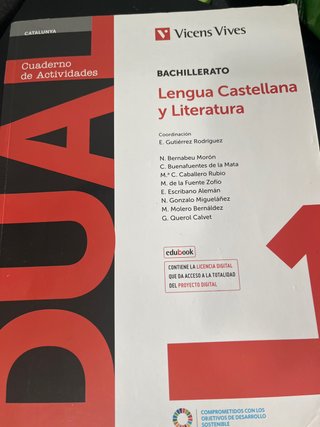 Lengua castellana y literatura 1 Bachillerato :...