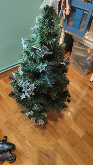 Árbol de Navidad Pequeño con Luces