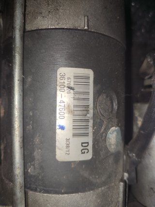 MOTOR ARRANQUE Mitsubishi Galloper (Hyundai)(02.1998->2001)