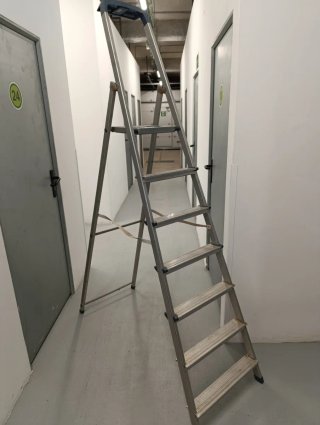 Escalera de mano grande