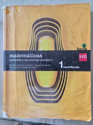 Matemáticas aplicadas a las ciencias sociales I...