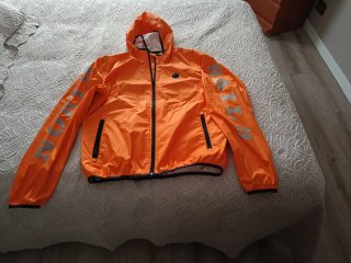 Chaqueta impermeable North Sails naranja