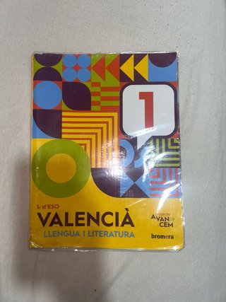 Avancem 1r ESO. Valencià: llengua i literatura