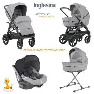 Carrito Bebé Inglesina Aptica XT Trío +base isofix