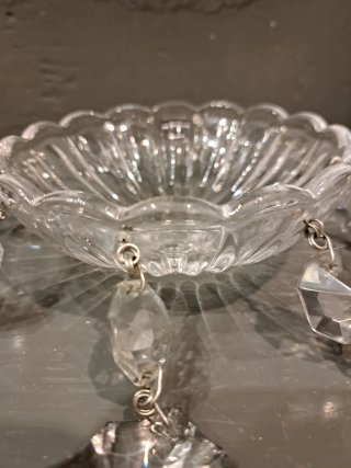 Bobeche cristal lámpara