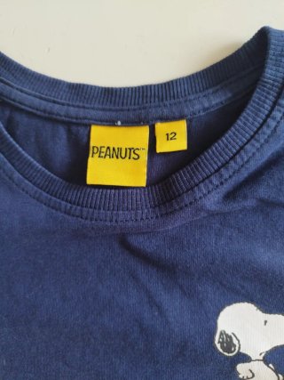 Camiseta Peanuts Snoopy niño talla 12