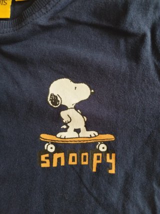 Camiseta Peanuts Snoopy niño talla 12
