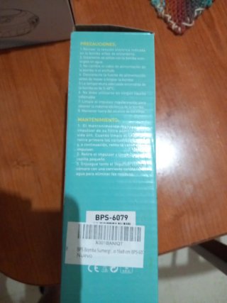 Filtro Interno Agua BPS-6079 600L/H Pecera