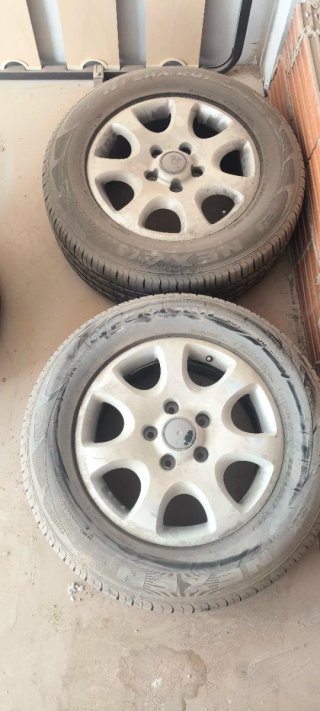4 Llantas OEM 17" VW Touareg + 8 Neumáticos