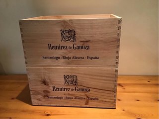 2 Cajas de Madera para almacenaje...