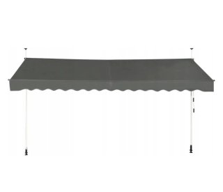 Costway – Toldo retráctil manual de 400 x 120 cm