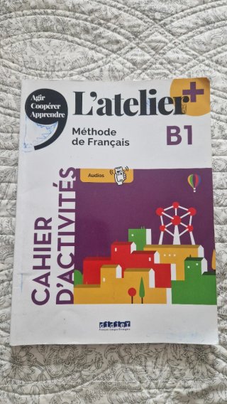 Libro l'atelier B1 (regalo chahier d'activités)